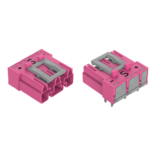 WAGO GmbH & Co. KG Stecker für Leiterplatten 3-polig,pink 770-893/011-000/082-