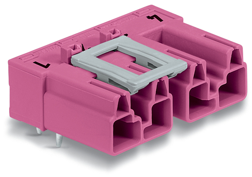 WAGO GmbH & Co. KG Stecker für Leiterplatten 4-polig,pink 770-894/011-000