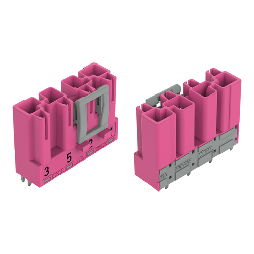 WAGO GmbH & Co. KG Stecker für Leiterplatten 4-polig,pink 770-894/081-000
