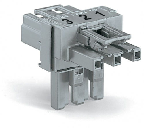 WAGO GmbH & Co. KG T-Verteiler 3-polig Kod. B,grau 770-967