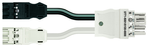 WAGO GmbH & Co. KG konfektionierte Y-Leitung Eca,2xStecker/Buchse 771-5001/110-000 WAGO GmbH & Co. KG konfektionierte Y-Leitung Eca,2xStecker/Buchse 771-5001/110-000
