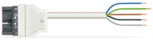 WAGO GmbH & Co. KG konfekt. Anschlussleitung Eca,Stecker 771-8985/207-104 WAGO GmbH & Co. KG konfekt. Anschlussleitung Eca,Stecker 771-8985/207-104