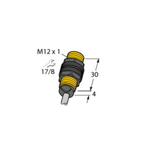 Turck Sensor induktiv BI2-P12-Y1/S100