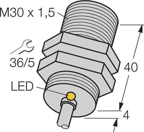Turck Sensor induktiv BI10-G30-Y1