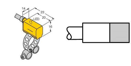 Turck Magnetfeldsensor f. Pneumatikzylinder BIM-PST-AP6X