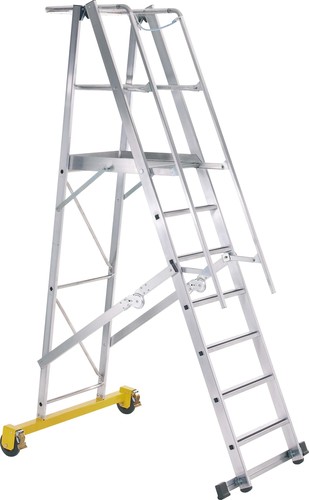 ILLER-LEITER Podestleiter 7 Stufen 46241