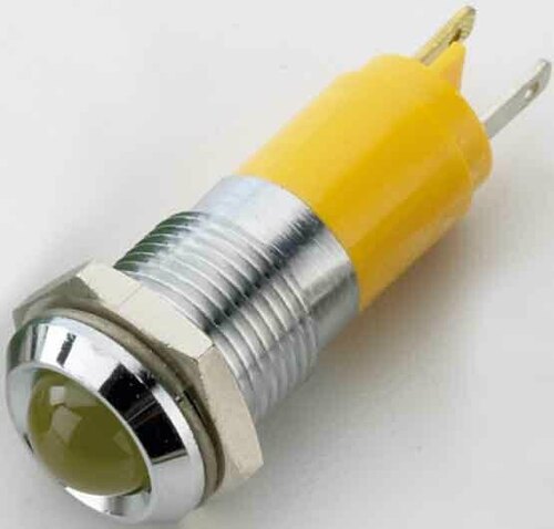Eao LED Leuchtmelder 10mm,rund 24VDC gelb 17-210352
