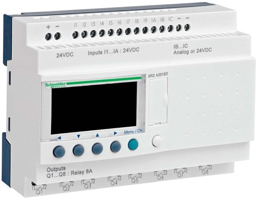 Schneider Electric Zelio Logic 20 E/A 24VDC SR2-A201BD