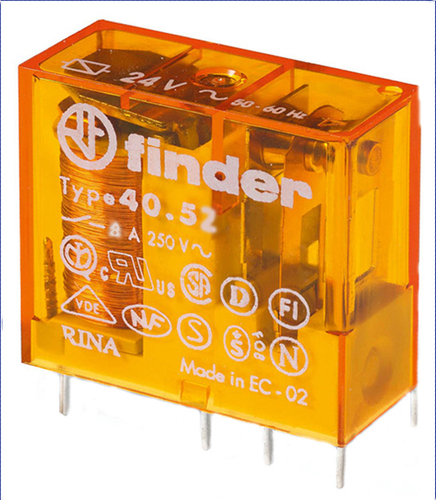 Finder Steck-/Printrelais 40.52.8.110.0000 Finder Steck-/Printrelais 40.52.8.110.0000
