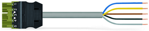 WAGO GmbH & Co. KG konfekt. Anschlussleitung Eca,Stecker 771-9995/206-205 WAGO GmbH & Co. KG konfekt. Anschlussleitung Eca,Stecker 771-9995/206-205