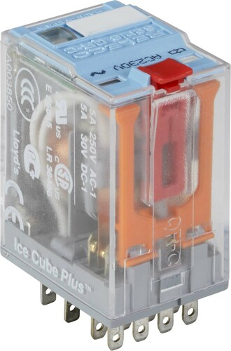 Comat Releco Miniature-Relais QRC blau 14-pin, 4 CO C9-A41/AC230V-Releco
