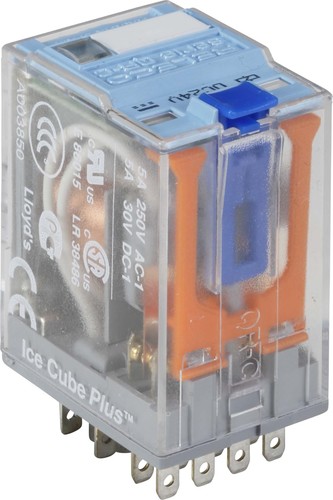 Comat Releco Miniature-Relais QRC blau 14-pin, 4 CO, DX C9-A41DX/DC24V-Relec