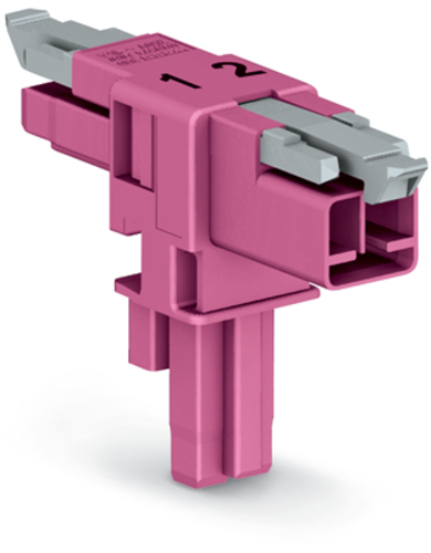WAGO GmbH & Co. KG T-Verteiler 2-polig Kod. B,pink 890-1603