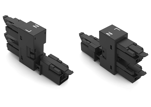 WAGO GmbH & Co. KG h-Verteiler 2-polig Kod. A,schwarz 890-1636