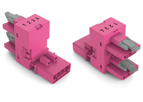 WAGO GmbH & Co. KG h-Verteiler 4-polig Kod. B,pink 890-1683