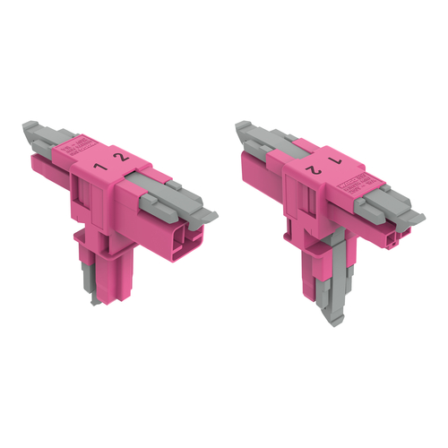 WAGO GmbH & Co. KG T-Verteiler 2-polig Kod. B,pink 890-1703