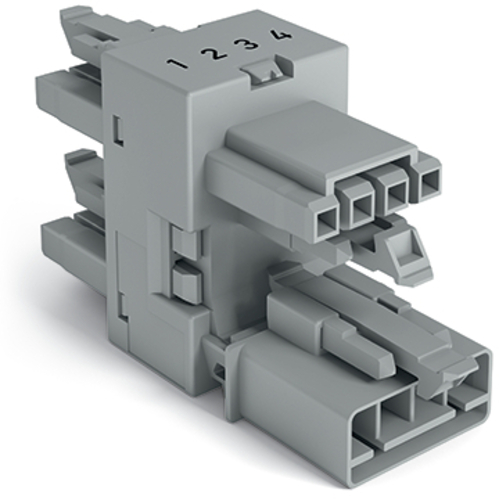 WAGO GmbH & Co. KG 3-fach-Verteiler 4-polig Kod. B,grau 890-1734