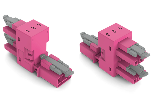WAGO GmbH & Co. KG h-Verteiler 3-polig Kod. B,pink 890-1763