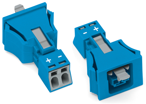 WAGO GmbH & Co. KG Snap-In-Buchse 2-polig,Kod. I,blau 890-2102 WAGO GmbH & Co. KG Snap-In-Buchse 2-polig,Kod. I,blau 890-2102