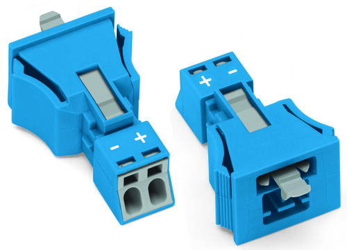 WAGO GmbH & Co. KG Snap-In-Stecker 2-polig,Kod. I,blau 890-2112 WAGO GmbH & Co. KG Snap-In-Stecker 2-polig,Kod. I,blau 890-2112