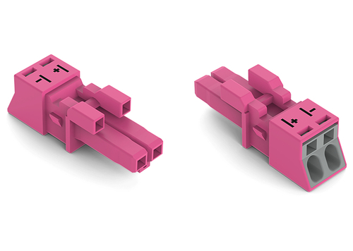 WAGO GmbH & Co. KG Buchse 2-polig Kod. B,pink 890-282/080-000