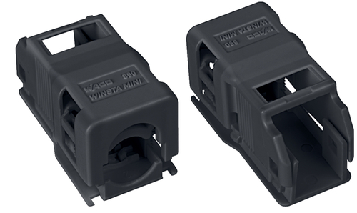 WAGO GmbH & Co. KG Zugentlastungsgehäuse Rastschelle,schwarz 890-502/342-000 WAGO GmbH & Co. KG Zugentlastungsgehäuse Rastschelle,schwarz 890-502/342-000