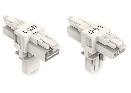 WAGO GmbH & Co. KG T-Verteiler 3-polig Kod. A,weiß 890-656