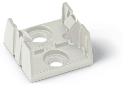 WAGO GmbH & Co. KG Montageplatte 4-polig für Verteiler,weiß 890-674