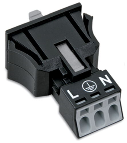 WAGO GmbH & Co. KG Snap-In-Buchse 3-polig,Kod. A,sw 890-703 WAGO GmbH & Co. KG Snap-In-Buchse 3-polig,Kod. A,sw 890-703