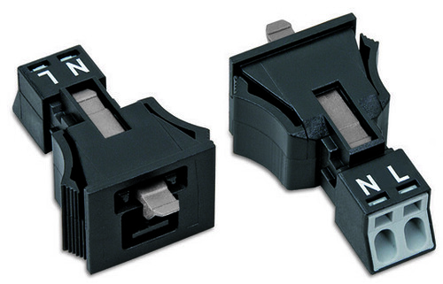 WAGO GmbH & Co. KG Snap-In-Stecker 2-polig,Kod. A,sw 890-712 WAGO GmbH & Co. KG Snap-In-Stecker 2-polig,Kod. A,sw 890-712