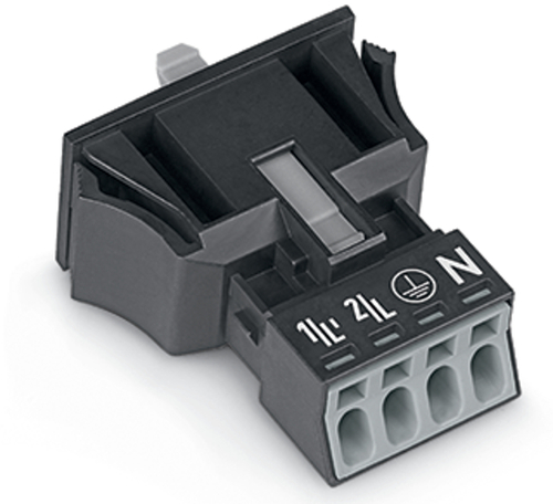 WAGO GmbH & Co. KG Snap-In-Stecker 4-polig,Kod. A,sw 890-714