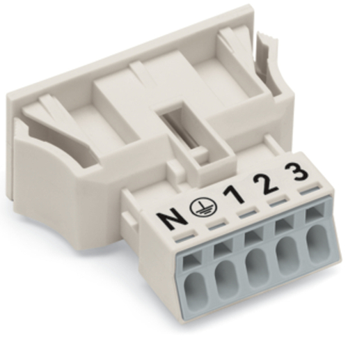 WAGO GmbH & Co. KG Snap-In-Buchse 5-polig,weiß 890-725/006-000