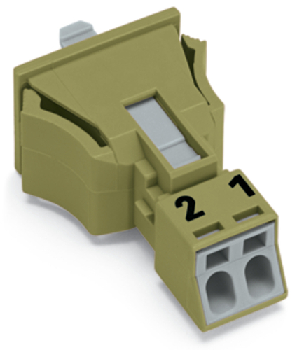 WAGO GmbH & Co. KG Snap-In-Stecker 2-polig,Kod. B,hgn 890-772