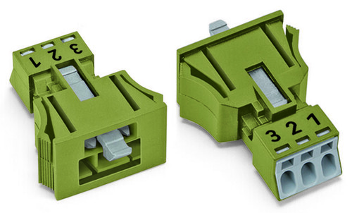 WAGO GmbH & Co. KG Snap-In-Stecker 3-polig,Kod. B,hgn 890-773/071-000 WAGO GmbH & Co. KG Snap-In-Stecker 3-polig,Kod. B,hgn 890-773/071-000