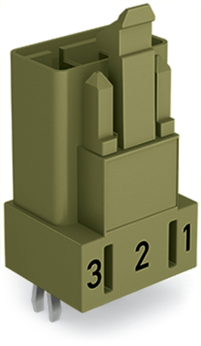 WAGO GmbH & Co. KG Stecker für Leiterplatten 3-polig,hellgrün 890-873