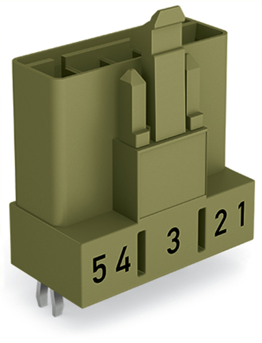 WAGO GmbH & Co. KG Stecker für Leiterplatten 5-polig,hellgrün 890-875