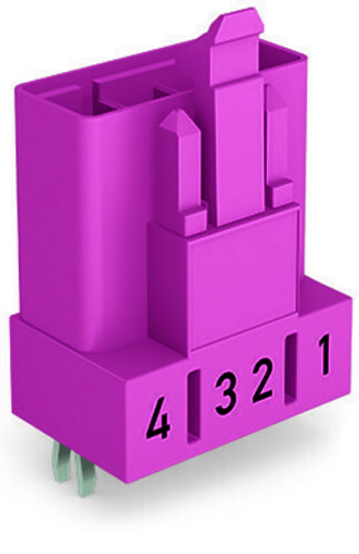 WAGO GmbH & Co. KG Stecker für Leiterplatten 4-polig,pink 890-894