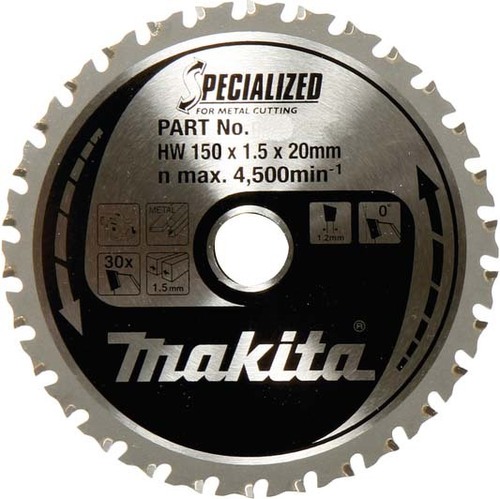 Makita Sägeblatt 150x20x52T B-47064 Makita Sägeblatt 150x20x52T B-47064
