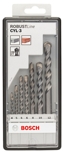Bosch Power Tools 7-tlg. CYL-3 Betonbohrer-Set 2607010545