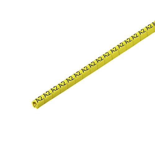 Weidmüller Leitermarkierer 6x4,2mm,weich,gelb CLI C1-6 GE/SW A2 CD Weidmüller Leitermarkierer 6x4,2mm,weich,gelb CLI C1-6 GE/SW A2 CD