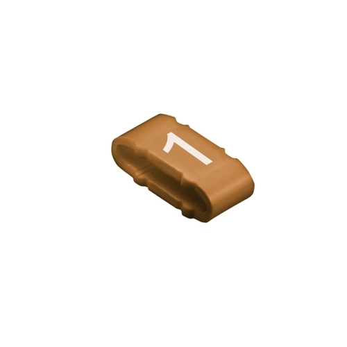 Weidmüller Kabelmarkierer 4x11,3mm,weich,braun CLI M 2-4 BR/WS 1 MP Weidmüller Kabelmarkierer 4x11,3mm,weich,braun CLI M 2-4 BR/WS 1 MP