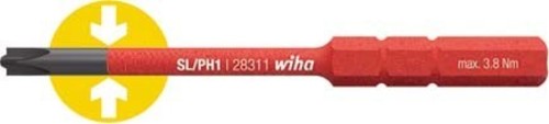 Wiha Xeno Schraubendreher SoftFinish electric 2831-13 PH1 XENOx75