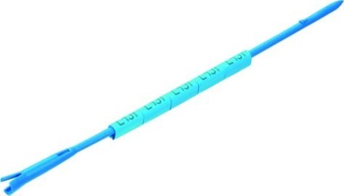Weidmüller Leitermarkierer 3x4,2mm,weich,blau CLI R 1-3 BL NE