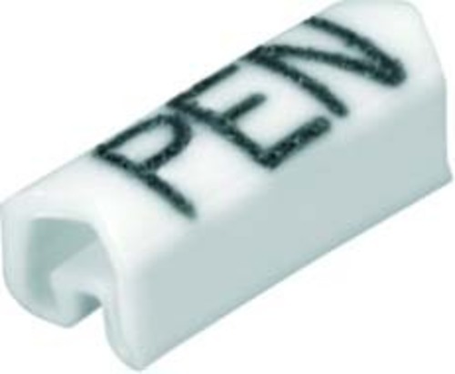 Weidmüller Leitermarkierer 9x3,4mm,weich,weiß CLIC02-9 WS/SW PENCD