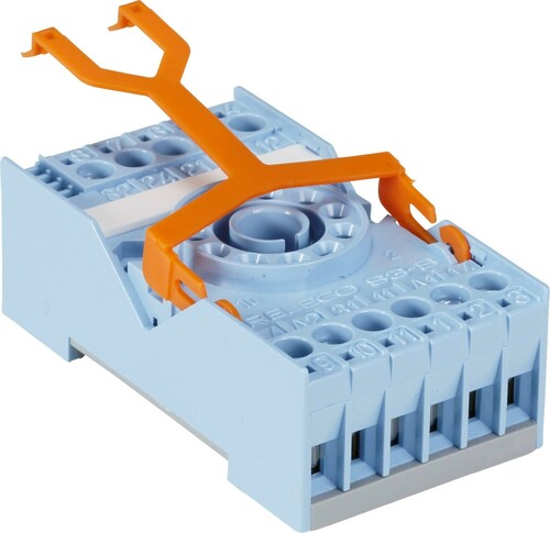 Comat Releco Sockel 11-pin blau Für C3-Standardrelai S3-B-Releco