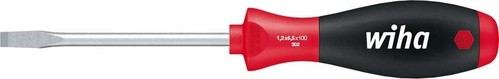 Wiha Werkst-Schlitzschraubendr. SoftFinish 302SF 6,5x200