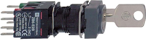Schneider Electric Schlüsselschalter RONIS Quadrat. XB6CGH5B