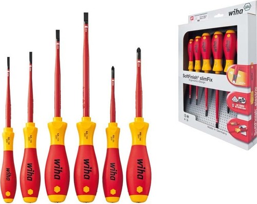Wiha Schraubendrehersatz SoftFinish electric 3201SF ZK6 S.6tlg