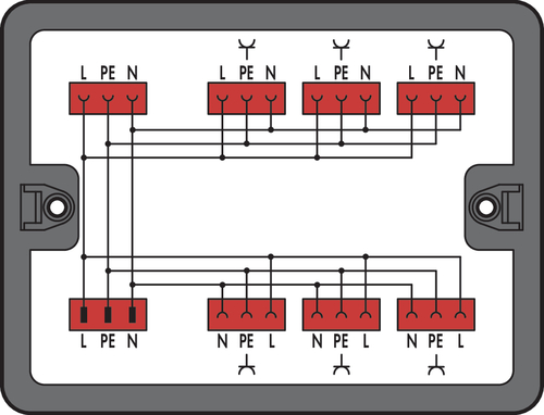 WAGO GmbH & Co. KG Verteilerbox 230 V 899-631/330-000 WAGO GmbH & Co. KG Verteilerbox 230 V 899-631/330-000