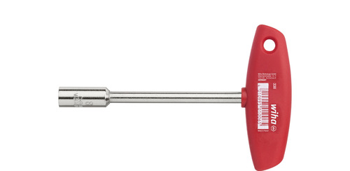 Wiha Vierkant-Steckschlüssel mit Quergriff 338 SW 6,0x125 Wiha Vierkant-Steckschlüssel mit Quergriff 338 SW 6,0x125